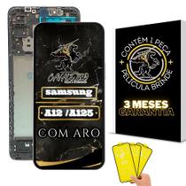 Tela Display Com Aro Samsung A12 A125 + Película De Brinde Tela Display Com Aro Samsung A12 A125 + Película De Brinde