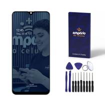 Tela Display Frontal Compatível A20 Preto Empório Premium