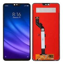 Tela Display Frontal Compatível Com Xiaomi Mi 8 Lite C/ Aro Gold Edition