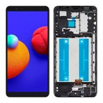 Tela Display Frontal Lcd A01 Core A013 Com Aro Original