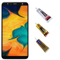 Tela Display Lcd Touch Para J4 Plus + Cola 110ml