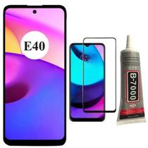 Tela Display Lcd Touch Para Moto E40 + Pelicula 3D + Cola