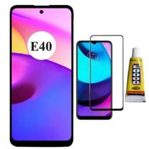 Tela Display Lcd Touch Para Moto E40 + Pelicula + Cola 3ml