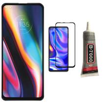 Tela Display Lcd Touch Para Moto G 5G Plus + Película + Cola