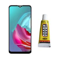 Tela Display Lcd Touch Para Moto G30 Xt2129 Cola 3Ml