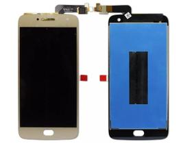 Tela Display Lcd Touch Para Moto G5 Plus Dourado