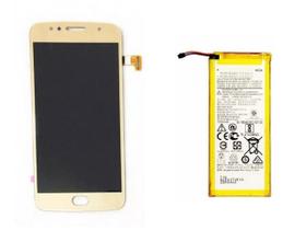 Tela Display Lcd Touch Para Moto G5s D+ Bateria + Cola 110ml