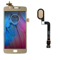 Tela Display Lcd Touch Para Moto G5s D + Botão Flex Home