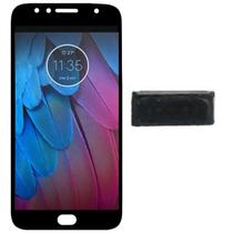 Tela Display Lcd Touch Para Moto G5s Plus + Alto Falante