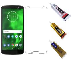 Tela Display Lcd Touch Para Moto G6 Play E5 + Película 3D + Cola 110 Tela Display Lcd Touch Para Moto G6 Play E5 + Película 3D + Cola 110