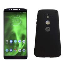 Tela Display Lcd Touch Para Moto G6 Play Preto e Capa Preta