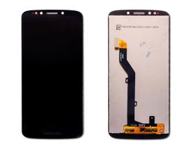 Tela Display Lcd Touch Para Moto G6 Play Preto e Película e Cola - Storecell