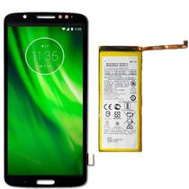 Tela Display Lcd Touch Para Moto G6 Plus + Bateria JT40