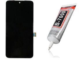 Tela Display Lcd Touch Para Moto G7 + Cola Adesiva 100m