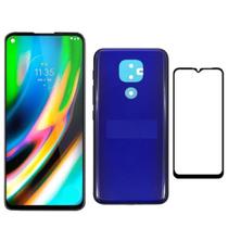 Tela Display Lcd Touch Para Moto G9 Play + Tampa + Película