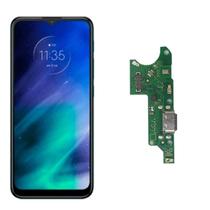 Tela Display Lcd Touch Para Moto One Fusion + Placa de Carga