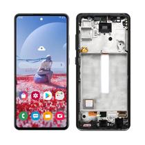 Tela Display Lcd Touch Screen Para A52 5G Original Com Aro