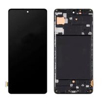 Tela Display Lcd Touch Screen Para A71 Incell Com Aro