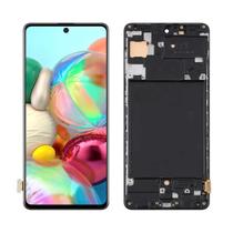 Tela Display Lcd Touch Screen Para A71 Original Com Aro - Inova