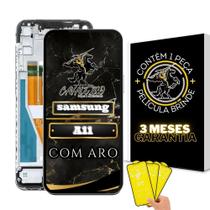 Tela Display Samsung A11/A115 Com Aro + Película De Brinde Tela Display Samsung A11/A115 Com Aro + Película De Brinde
