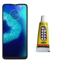 Tela Display Touch Moto G8 Power Lite Película Cola 3 Ml