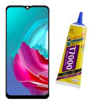 Tela Display Touch Para Moto G30 Cola