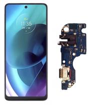 Tela Display Touch Para Moto G51 Placa De Carga