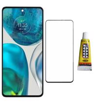 Tela Display Touch Para Moto G52 Cola 3ml Película