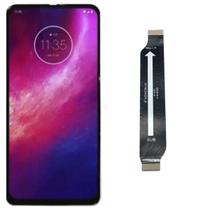 Tela Display Touch Para Moto One Hyper Xt2027 + Flex Sub