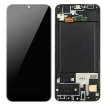 Tela Display Touch Screen Para A30s A307 Preto Incell C/ Aro