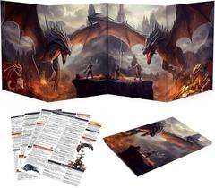 Tela DM Haxtec DND Dungeons and Dragons Master com inserções