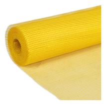 Tela Fibra Vidro Base Coat Reforço Alvenaria 50m Amarela Tela Fibra Vidro Base Coat Reforço Alvenaria 50m Amarela