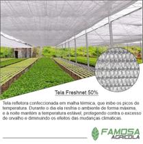 Tela Freshnet redutora termica 35% 7x10 Tela Freshnet redutora termica 35% 7x10