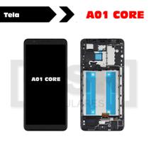 Tela frontal com aro ORIGINAL CHINA celular SAMSUNG modelo A01 CORE Tela frontal com aro ORIGINAL CHINA celular SAMSUNG modelo A01 CORE