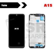 Tela frontal com aro ORIGINAL CHINA celular SAMSUNG modelo A15 Tela frontal com aro ORIGINAL CHINA celular SAMSUNG modelo A15