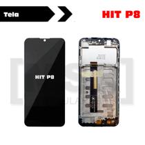 Tela frontal com aro ORIGINAL NACIONAL celular PHILCO modelo HIT P8 Tela frontal com aro ORIGINAL NACIONAL celular PHILCO modelo HIT P8