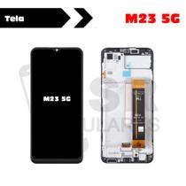 Tela frontal com aro VIVID celular SAMSUNG modelo M23 5G