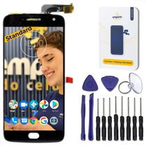 Tela Frontal Display Compatível Moto G5 Plus Preto Empório