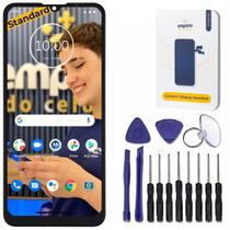 Tela Frontal Display Compatível Moto G9 Play Preto Empório