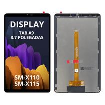 Tela Frontal Display Compatível Para Samsung Tablet Sm-X110 Sm-X115 Tab A9 8.7 Polegadas