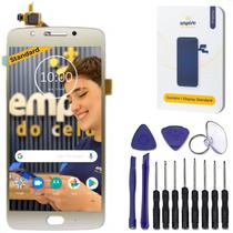 Tela Frontal Display LCD Compatível Moto G5S Dourado Empório Tela Frontal Display LCD Compatível Moto G5S Dourado Empório