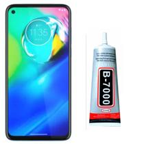 Tela Frontal Display Lcd Para Moto G8 Power + Cola 110ml