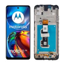 Tela Frontal Display LCD Para Motorola Moto E32 Original Nacional com aro XT2347 Pronta entrega