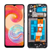 Tela Frontal Display LCD Para Samsung A04E SMA042 Original Nacional com aro Pronta entrega