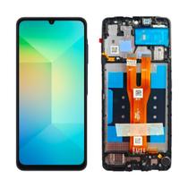 Tela Frontal Display LCD Para Samsung A06 SMA065 Original Nacional com aro Pronta entrega