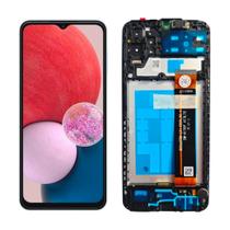 Tela Frontal Display LCD Para Samsung A13 4G SMA135 Original Nacional com aro Pronta entrega