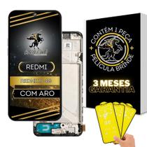 Tela Frontal Display Redmi 10 4G Com Aro + Película de Brinde