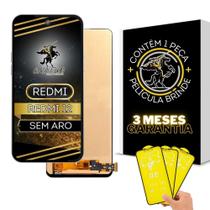 Tela Frontal Display Redmi Note 12/Poco X5 Sem Aro + Película de Brinde