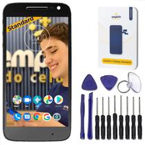 Tela Frontal Display Touch Compatível Moto G4 Play Empório Premium Preto Tela Frontal Display Touch Compatível Moto G4 Play Empório Premium Preto