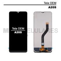 Tela frontal OEM celular SAMSUNG modelo A20S